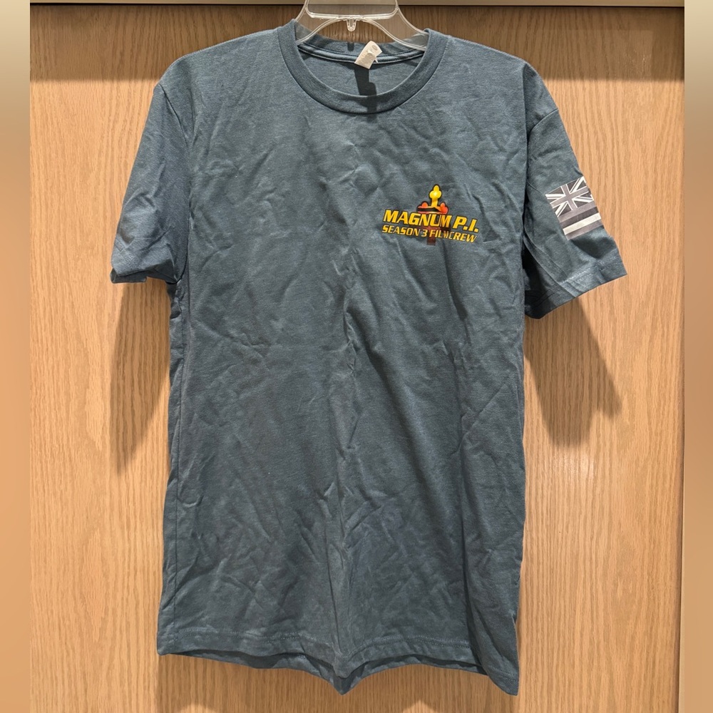 Magnum PI film crew t shirt